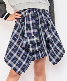 ANAP kids | 腰巻風チェックスカート(スカート)