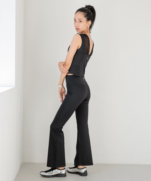 HEREIAM（ヘレイアム）の「【HEREIAM】コンフォートフレアLEG（レギンス/スパッツ・レディース・ブルー系その他/ブラウン系/ブラック・LARGE/MEDIUM/SMALL）」の17枚目の写真