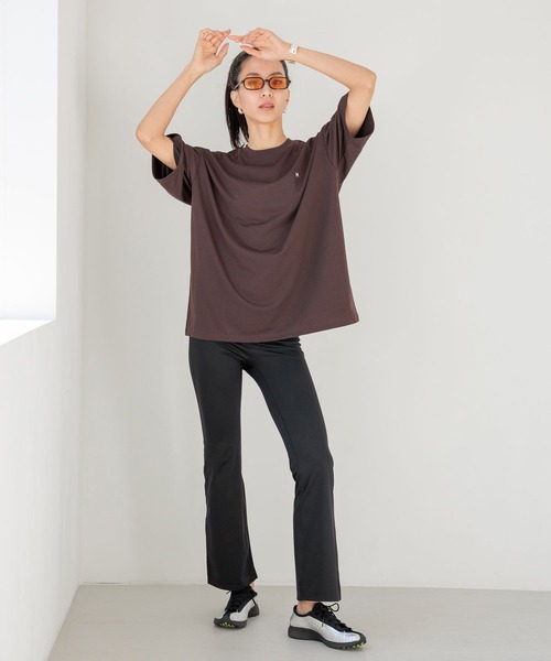 HEREIAM（ヘレイアム）の「【HEREIAM】コンフォートフレアLEG（レギンス/スパッツ・レディース・ブルー系その他/ブラウン系/ブラック・LARGE/MEDIUM/SMALL）」の21枚目の写真