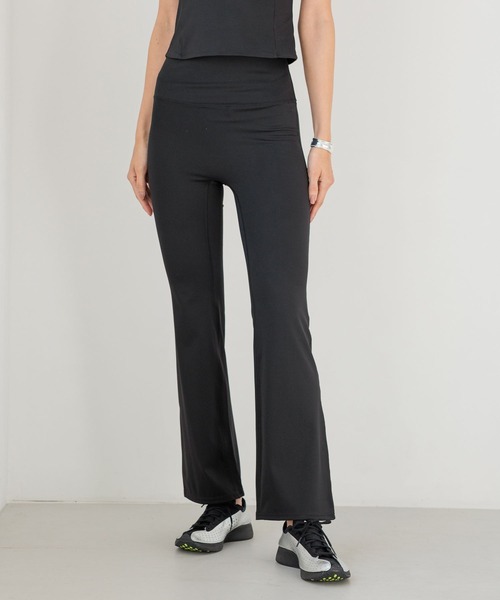 HEREIAM（ヘレイアム）の「【HEREIAM】コンフォートフレアLEG（レギンス/スパッツ・レディース・ブルー系その他/ブラウン系/ブラック・LARGE/MEDIUM/SMALL）」の22枚目の写真