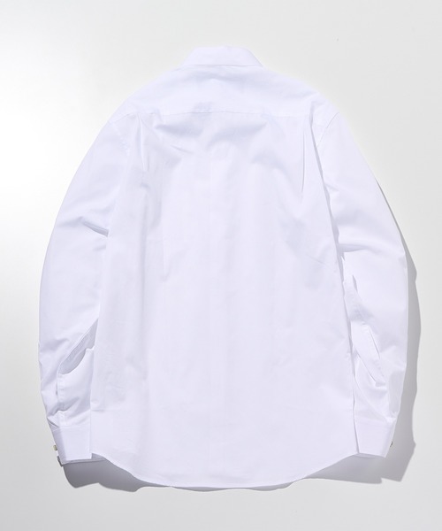 AKM Contemporary(エイケイエムコンテンポラリー)の「【WEB・直営店限定】AKM Contemporary(エイケイエムコンテンポラリー)バンドカラー長袖シャツ(シャツ/ブラウス・メンズ・ベージュ/ネイビー/ホワイト/ブラック・XL/L/M/S)」の22枚目の写真