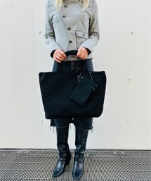 HERB/Intrecciato Middle Tote Bag with Pouch/ポーチ付きミドルトートバッグ