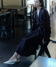 Noble | ELENI/エルニ キュプラサテンリーンワンピース(ワンピース)