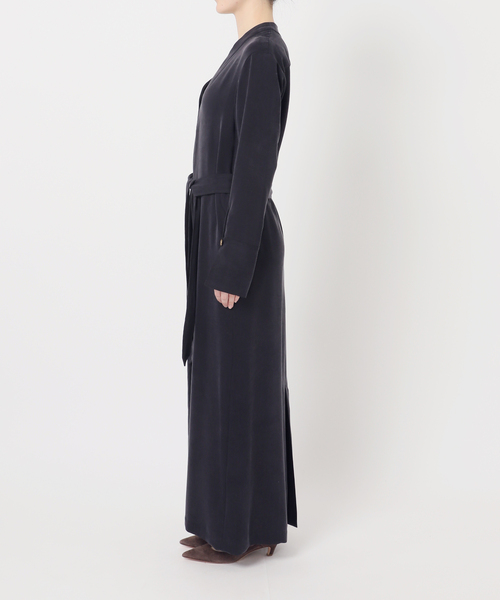 Noble（ノーブル）の「ELENI/エルニ キュプラサテンリーンワンピース（ワンピース・レディース・ブラック/ホワイト・36/38）」の21枚目の写真