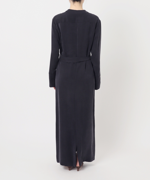 Noble（ノーブル）の「ELENI/エルニ キュプラサテンリーンワンピース（ワンピース・レディース・ブラック/ホワイト・36/38）」の22枚目の写真