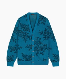 HAND-DRAWN FLOWER CARDIGAN
