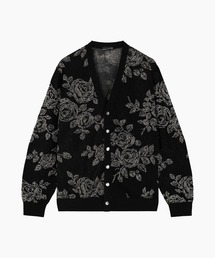 HAND-DRAWN FLOWER CARDIGAN