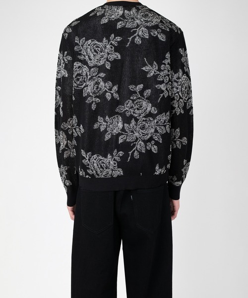 LAD MUSICIAN（ラッドミュージシャン）の「HAND-DRAWN FLOWER CARDIGAN（カーディガン/ボレロ・メンズ・ブルー系/ブラック/グレー系・FREE）」の12枚目の写真