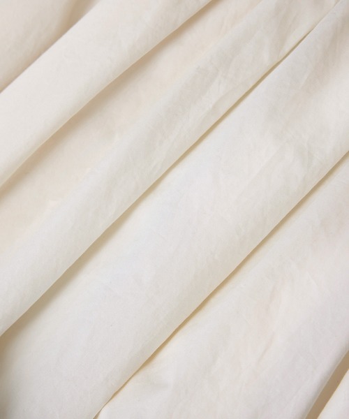 SALON adam et rope'(サロン アダム エ ロペ)の「コーティングギャザータックスカート / セットアップ対応(スカート・レディース・ホワイト/ブルー系その他2・FREE)」の13枚目の写真