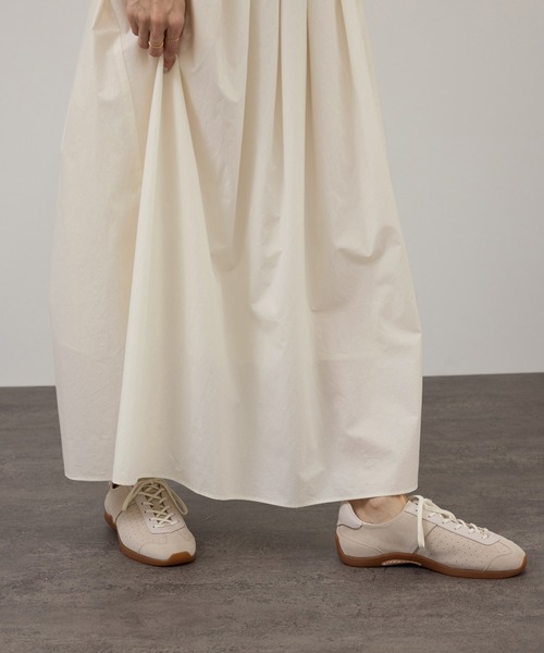 SALON adam et rope'(サロン アダム エ ロペ)の「コーティングギャザータックスカート / セットアップ対応(スカート・レディース・ホワイト/ブルー系その他2・FREE)」の20枚目の写真