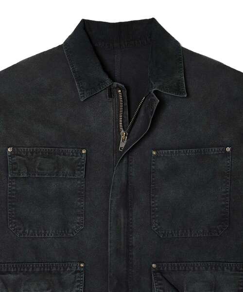 N.HOOLYWOOD（N.ハリウッド）の「4POCKETS JACKET（カバーオール・メンズ・ブラック・36/38/40）」の4枚目の写真