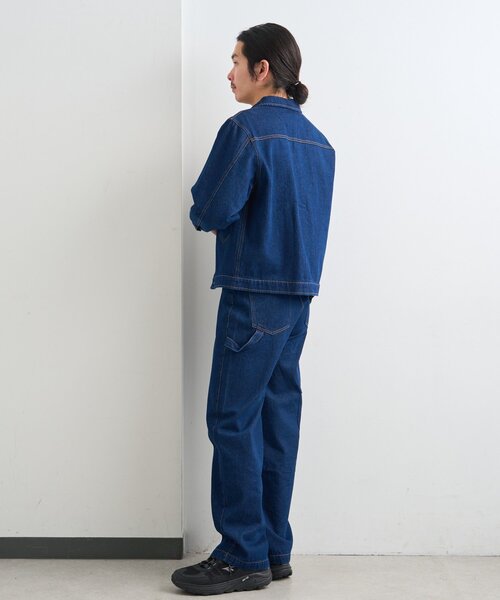 Kastane（カスタネ）の「【一部店舗限定/ユニセックス/S.Mサイズ展開/セットアップ対応】BM 生デニムジャケット（デニムジャケット・レディース・ブルー・MEDIUM/SMALL）」の17枚目の写真