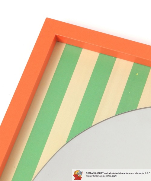 niko and...（ニコアンド）の「【トムとジェリー】コラボインテリアミラー（ミラー・レディース・オレンジ・0）」の4枚目の写真