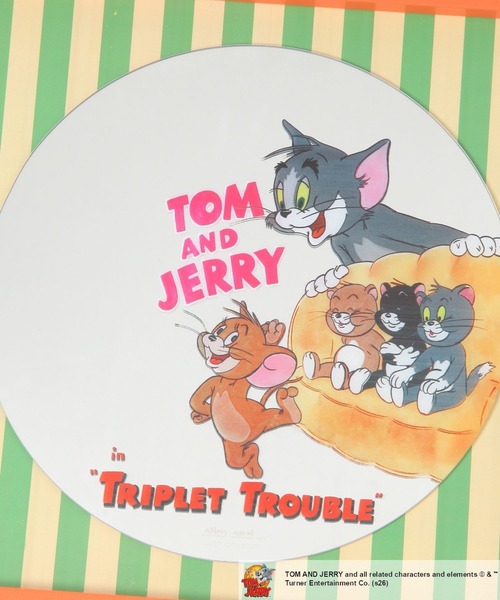 niko and...（ニコアンド）の「【トムとジェリー】コラボインテリアミラー（ミラー・レディース・オレンジ・0）」の5枚目の写真