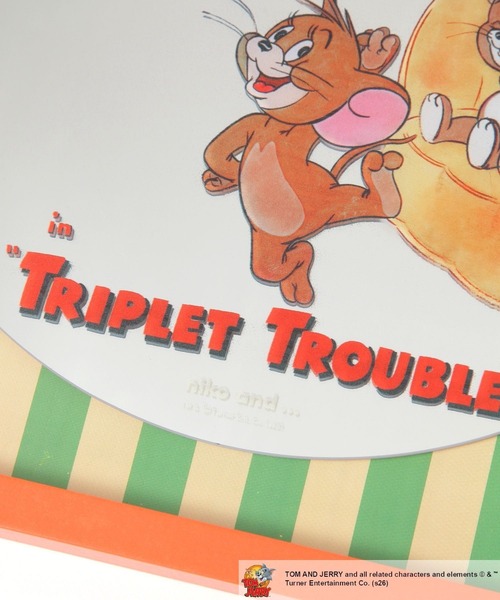 niko and...（ニコアンド）の「【トムとジェリー】コラボインテリアミラー（ミラー・レディース・オレンジ・0）」の6枚目の写真