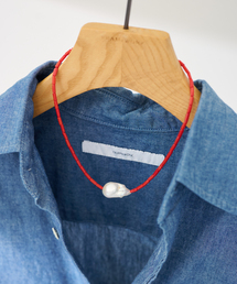 Preek（プリーク）の「PREEK/プリーク Baroque pearl stone line choker ネックレス（ネックレス）」