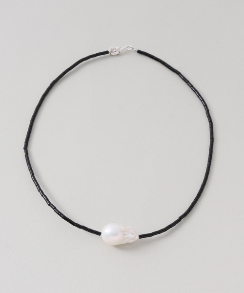 FRAMeWORK（フレームワーク）の「PREEK/プリーク Baroque pearl stone line choker ネックレス（ネックレス・レディース・ブラック/バーガンディー/レッド系その他/ブラウン・FREE）」の22枚目の写真