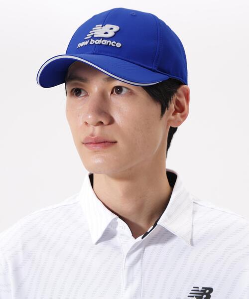 New Balance Golf（ニューバランスゴルフ）の「【new balance golf】6パネルキャップ (MENS)（キャップ・メンズ・ネイビー/ブルー系その他2/ホワイト・FREE）」の3枚目の写真