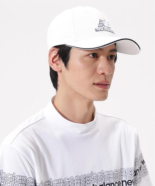 New Balance Golf（ニューバランスゴルフ）の「【new balance golf】6パネルキャップ (MENS)（キャップ・メンズ・ネイビー/ブルー系その他2/ホワイト・FREE）」の4枚目の写真