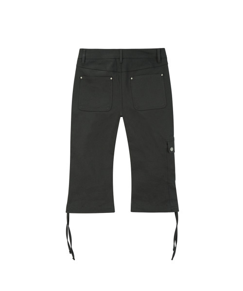 41PRAY（サイルプレイ）の「Waist Pocket Capri Pants / Charcoal（その他パンツ・レディース・チャコールグレー・2/1）」の10枚目の写真