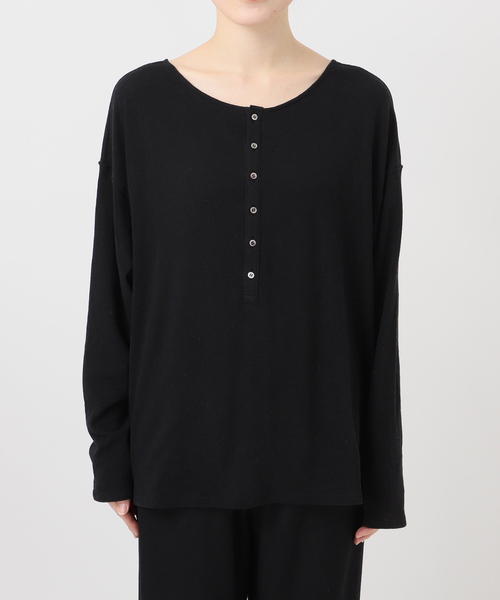 EMILY WEEK(エミリーウィーク)の「《追加》Foggyコットン2WAYプルオーバー(Tシャツ/カットソー・レディース・グレー/ホワイト・FREE)」の8枚目の写真