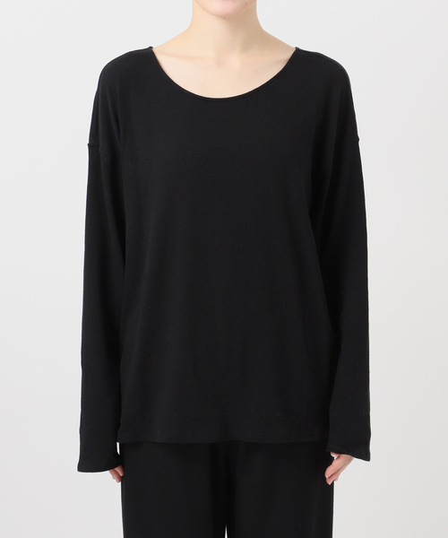 EMILY WEEK(エミリーウィーク)の「《追加》Foggyコットン2WAYプルオーバー(Tシャツ/カットソー・レディース・グレー/ホワイト・FREE)」の10枚目の写真