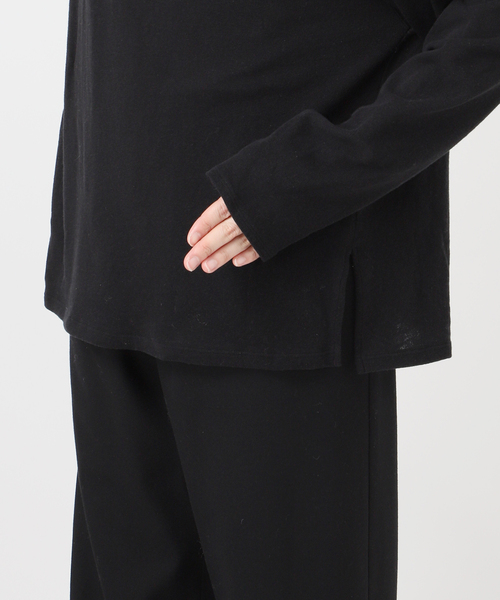 EMILY WEEK(エミリーウィーク)の「《追加》Foggyコットン2WAYプルオーバー(Tシャツ/カットソー・レディース・グレー/ホワイト・FREE)」の15枚目の写真