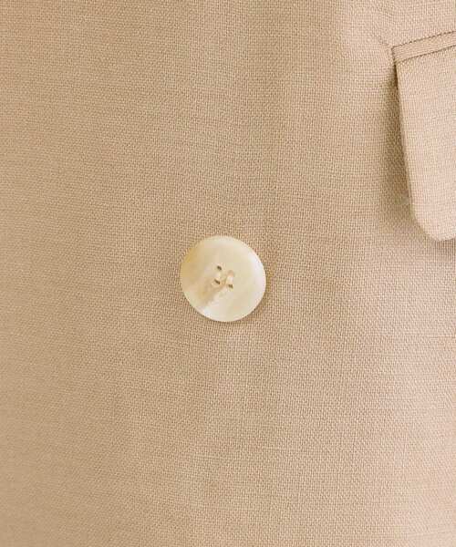OPAQUE.CLIP(オペークドットクリップ)の「ダブルブレストジャケット【洗える/UVケア/防シワ加工/接触冷感】(テーラードジャケット・レディース・ライトベージュ/ネイビー/ベージュ・40/38/36)」の20枚目の写真