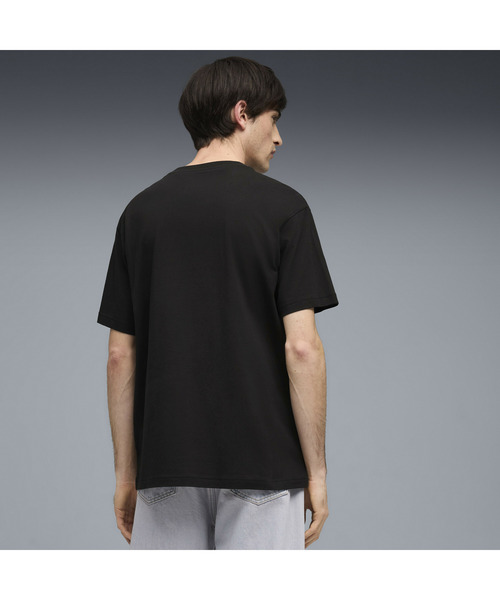 PUMA(プーマ)の「PUMA プーマ メンズ グラフィック キャット カウボーイ リラックスド 半袖 T(Tシャツ/カットソー・メンズ・ブラック/オフホワイト・XX-LARGE/X-LARGE/LARGE/SMALL/MEDIUM)」の3枚目の写真