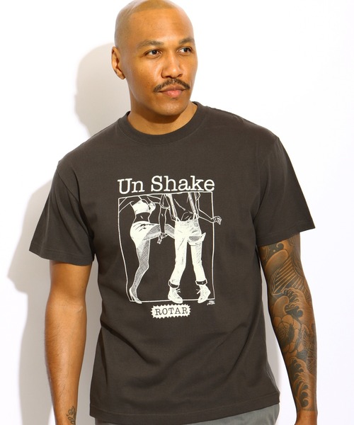 ROTAR(ローター)の「Un Shake Tee(Tシャツ/カットソー・メンズ・ホワイト系その他/オレンジ系その他/スミクロ・SMALL/MEDIUM/LARGE/X-LARGE)」の2枚目の写真