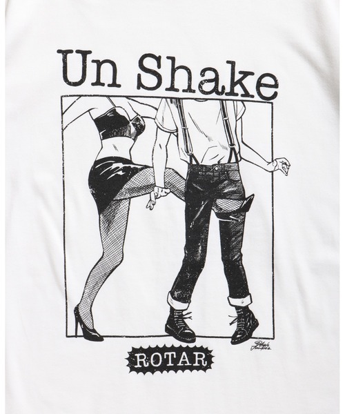 ROTAR(ローター)の「Un Shake Tee(Tシャツ/カットソー・メンズ・ホワイト系その他/オレンジ系その他/スミクロ・SMALL/MEDIUM/LARGE/X-LARGE)」の8枚目の写真