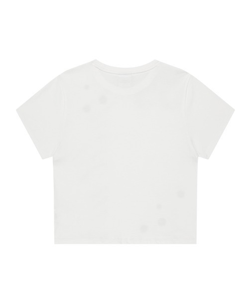MAHAGRID(マハグリッド)の「『mahagrid/マハグリッド』TRUTH EYELET TEE/トゥルース アイレット Tシャツ(Tシャツ/カットソー・レディース・ホワイト/ブラック・XS)」の6枚目の写真