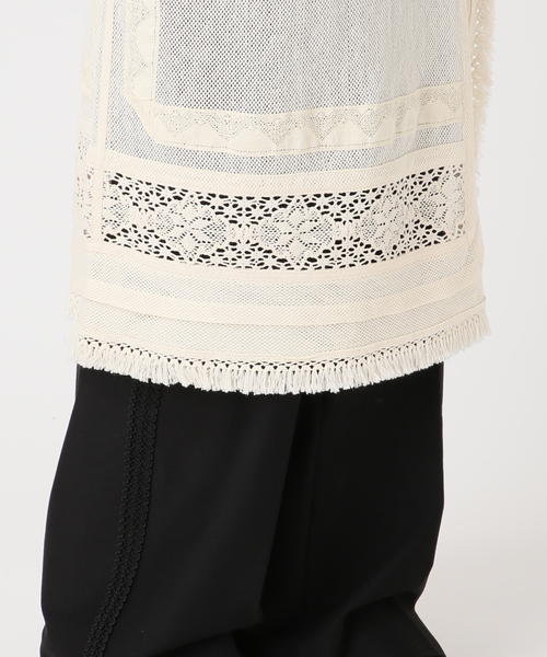 JOURNAL STANDARD（ジャーナルスタンダード）の「別注【MIKA KASAI】Lace Skirt（スカート・レディース・ホワイト・FREE）」の9枚目の写真