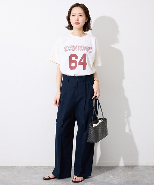 SLOBE IENA（スローブイエナ）の「NHE ロングハンドルカゴバッグ S26004NGANGNG HA（かごバッグ・レディース・ブラック/ブラック系その他・FREE）」の3枚目の写真