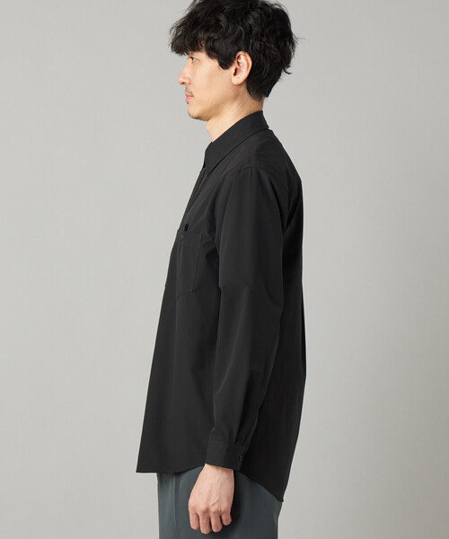 COMME CA MEN(コムサメン)の「【撥水】【COMME CA MEN BLACK】〔TEXBRID〕レギュラーシャツ(シャツ/ブラウス・メンズ・ブラック・M/L)」の8枚目の写真