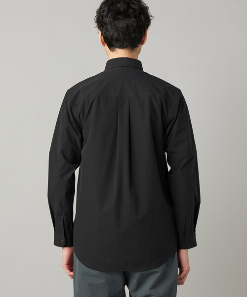 COMME CA MEN(コムサメン)の「【撥水】【COMME CA MEN BLACK】〔TEXBRID〕レギュラーシャツ(シャツ/ブラウス・メンズ・ブラック・M/L)」の9枚目の写真