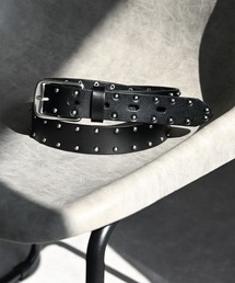 Editors Draw | 30mm レザースタッズベルト(ベルト)