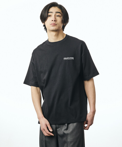 FREAK'S STORE(フリークスストア)の「限定展開 ビッグシルエット レシートモチーフ バックプリント Tシャツ(Tシャツ/カットソー・メンズ・ホワイト/ブラック/アッシュグレー/ピンク・LARGE/MEDIUM/SMALL)」の19枚目の写真