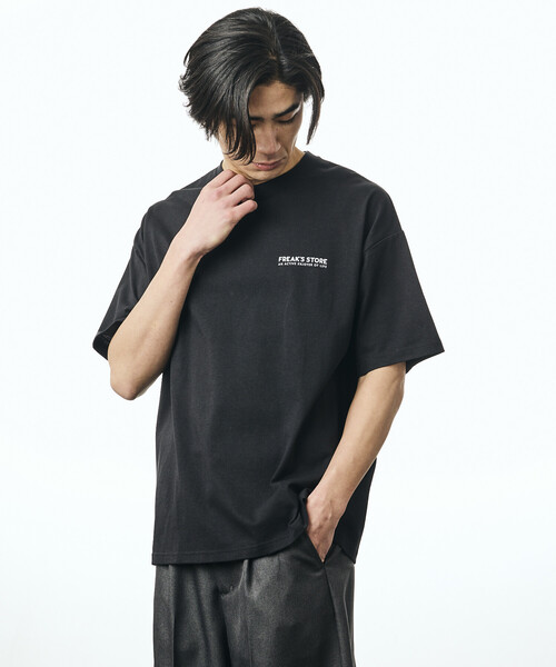 FREAK'S STORE(フリークスストア)の「限定展開 ビッグシルエット レシートモチーフ バックプリント Tシャツ(Tシャツ/カットソー・メンズ・ホワイト/ブラック/アッシュグレー/ピンク・LARGE/MEDIUM/SMALL)」の20枚目の写真