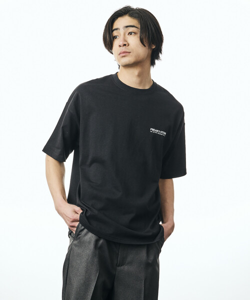 FREAK'S STORE(フリークスストア)の「限定展開 ビッグシルエット レシートモチーフ バックプリント Tシャツ(Tシャツ/カットソー・メンズ・ホワイト/ブラック/アッシュグレー/ピンク・LARGE/MEDIUM/SMALL)」の21枚目の写真