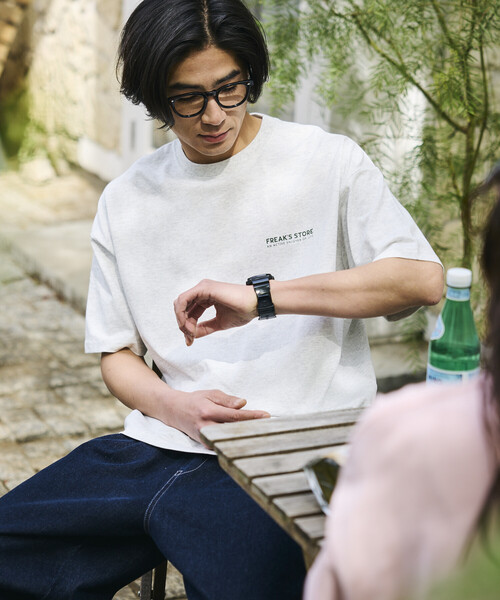 FREAK'S STORE(フリークスストア)の「限定展開 ビッグシルエット レシートモチーフ バックプリント Tシャツ(Tシャツ/カットソー・メンズ・ホワイト/ブラック/アッシュグレー/ピンク・LARGE/MEDIUM/SMALL)」の15枚目の写真