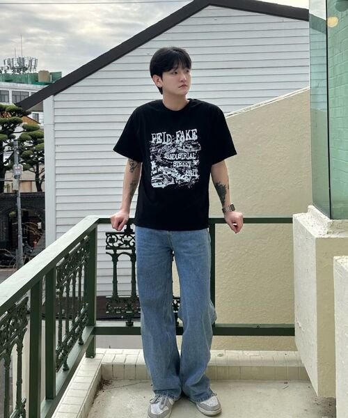 PEID（ペイド）の「PDインダスト 半袖Tシャツ ホワイト（Tシャツ/カットソー・レディース・ホワイト・2/3/4/5/6/1）」の4枚目の写真