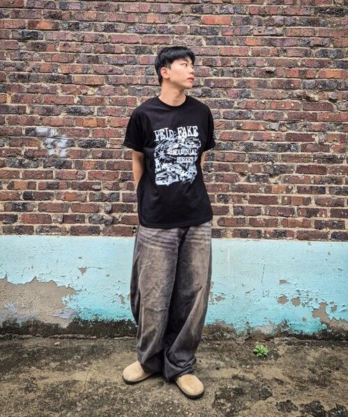 PEID（ペイド）の「PDインダスト 半袖Tシャツ ホワイト（Tシャツ/カットソー・レディース・ホワイト・2/3/4/5/6/1）」の2枚目の写真