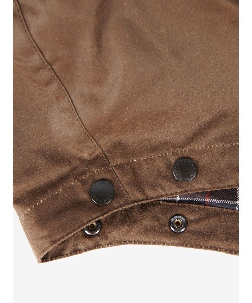Barbour（バブアー）の「ワックス デタッチャブル フード 6オンス（テーラードジャケット・メンズ・グリーン/ベージュ/ブラック・ONE SIZE）」の5枚目の写真