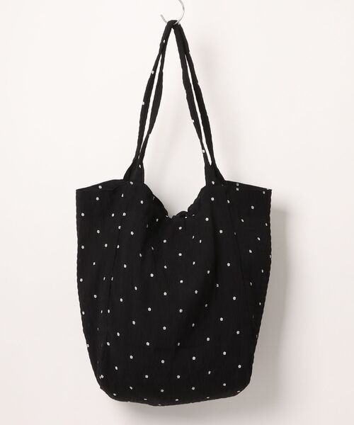 Mignonjour（ミニョンジュール）の「Mignonjour/フラワートートバッグ M2898（トートバッグ・レディース・ホワイト/レッド/ブラック・FREE）」の12枚目の写真