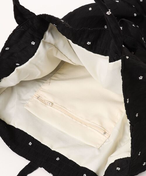 Mignonjour（ミニョンジュール）の「Mignonjour/フラワートートバッグ M2898（トートバッグ・レディース・ホワイト/レッド/ブラック・FREE）」の14枚目の写真