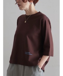 FIL DE FER | 【予約】USA COTTON 6分袖P/O(Tシャツ/カットソー)