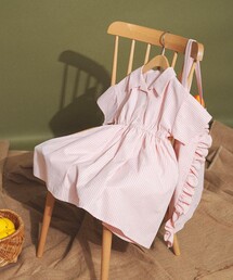 aBity select（アビティセレクト）の「【aBity select./アビティセレクト】ストライプ半袖シャツワンピース（シャツワンピース）」