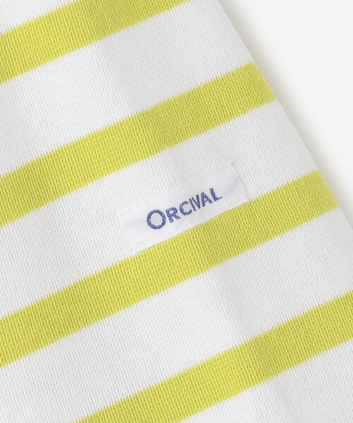 ORCIVAL(オーシバル)の「ORCIVAL | ラッセル ボートネック5分袖Tシャツ WOMEN(Tシャツ/カットソー・レディース・ブルー系その他/ベージュ系その他/グレー系その他/ブルー系その他2/イエロー系その他・1)」の11枚目の写真