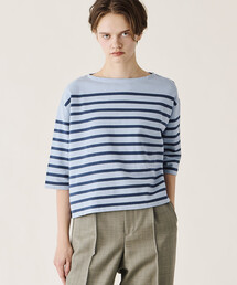 ORCIVAL | ラッセル ボートネック5分袖Tシャツ WOMEN
